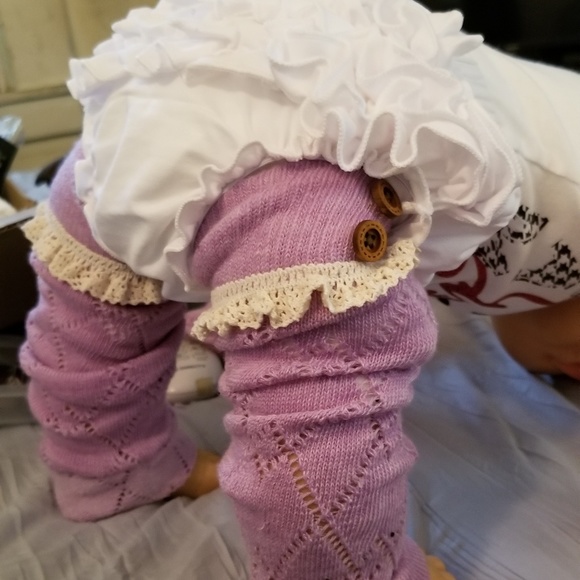 Baby leg warmers made by me - Picture 2 of 2